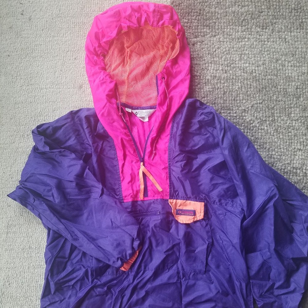 Columbia womens light weight jacket wind breaker vguc